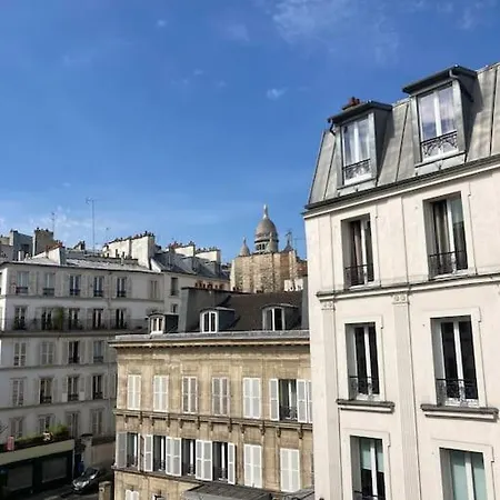 Apartmán Montmartre Avec Vue Sur Le Sacre *